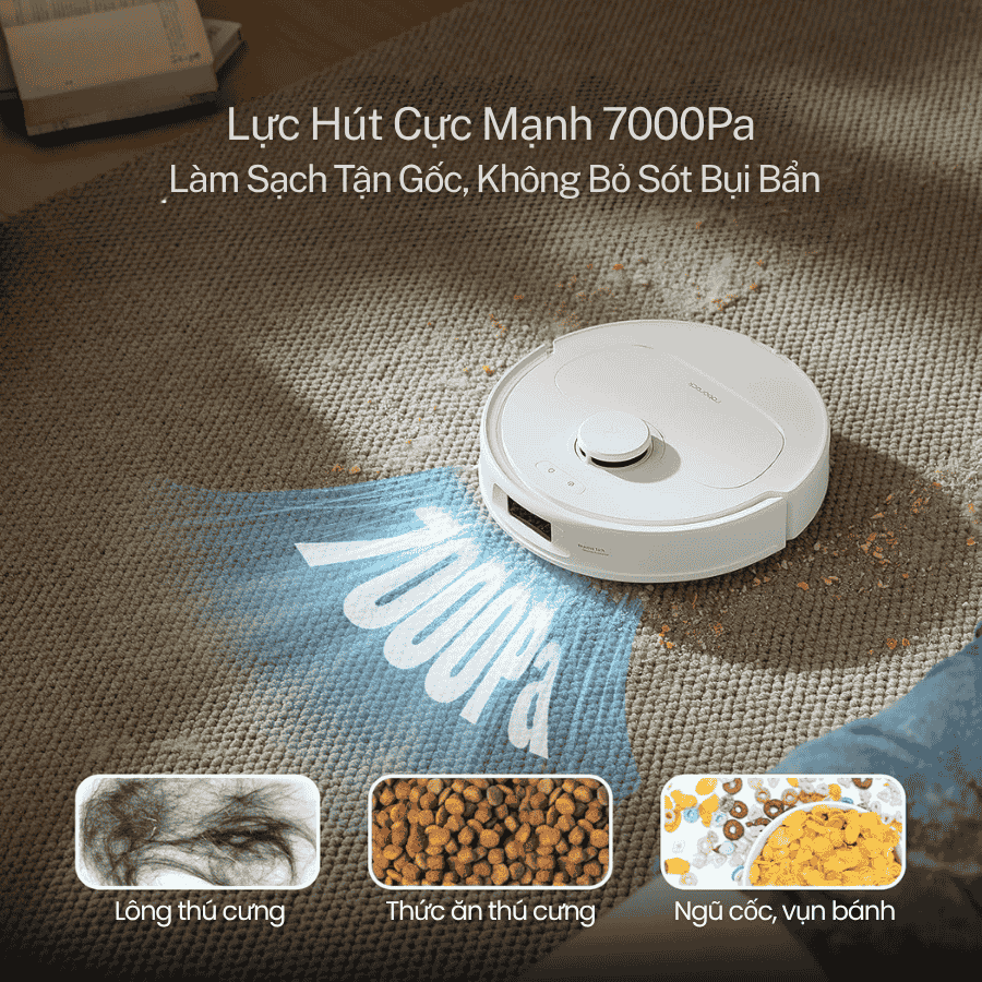 Robot Hút Bụi Lau Nhà Roborock Q Revo S - Bảo hành 24 tháng