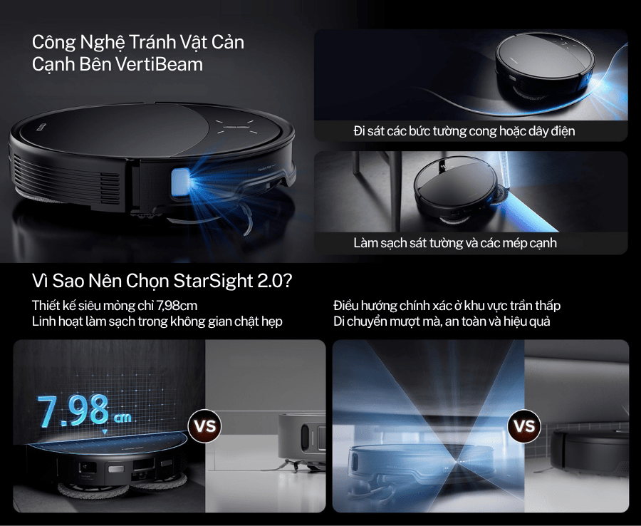 Robot Hút Bụi Lau Nhà Roborock Saros 10R - Bảo Hành 24Th