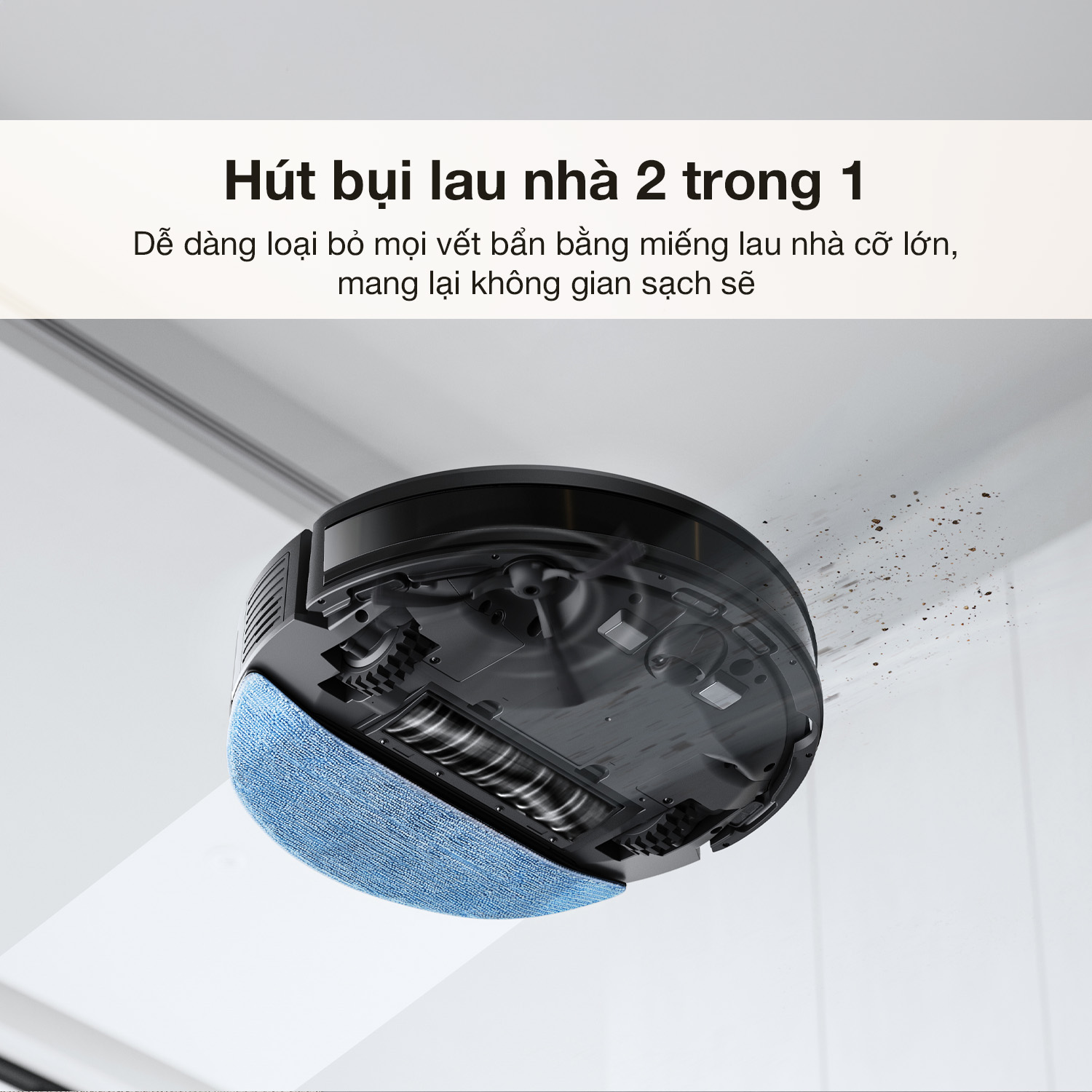 Robot hút bụi lau nhà Ecovacs Y1 Pro Plus