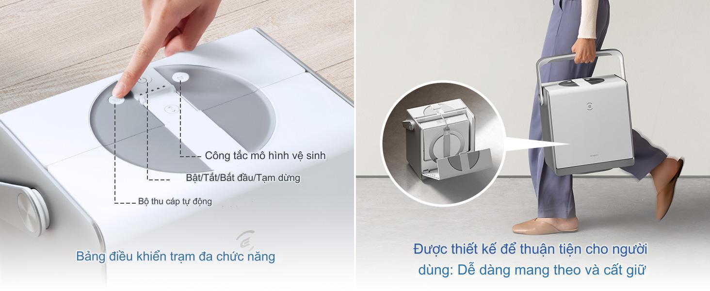 Robot Lau Kính Ecovacs Winbot W2 Omni