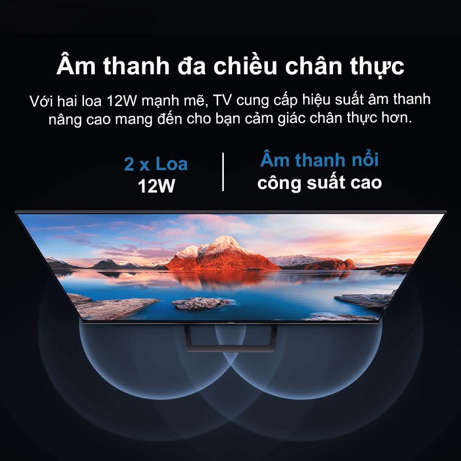 Tivi Xiaomi 43 inch A Pro Google Tivi 4K 2025 – Phiên Bản Quốc Tế, Bảo Hành Chính Hãng 24 Tháng