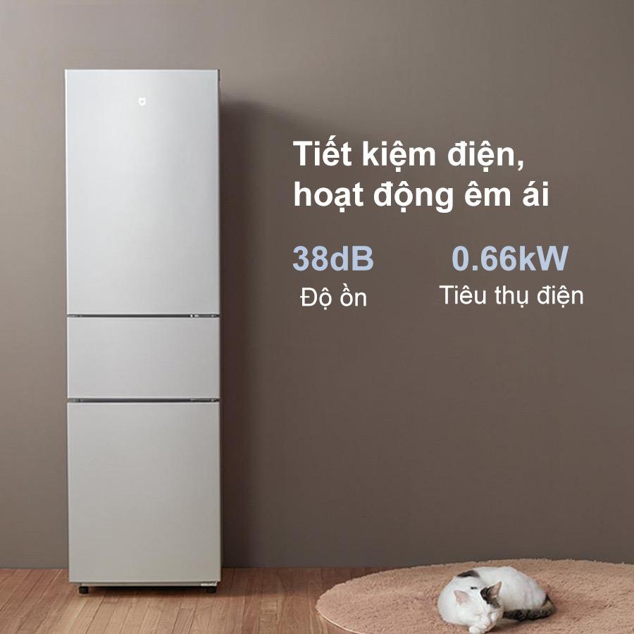 Tủ lạnh Xiaomi Mijia 215L 3 cánh – Có ngăn đông mềm