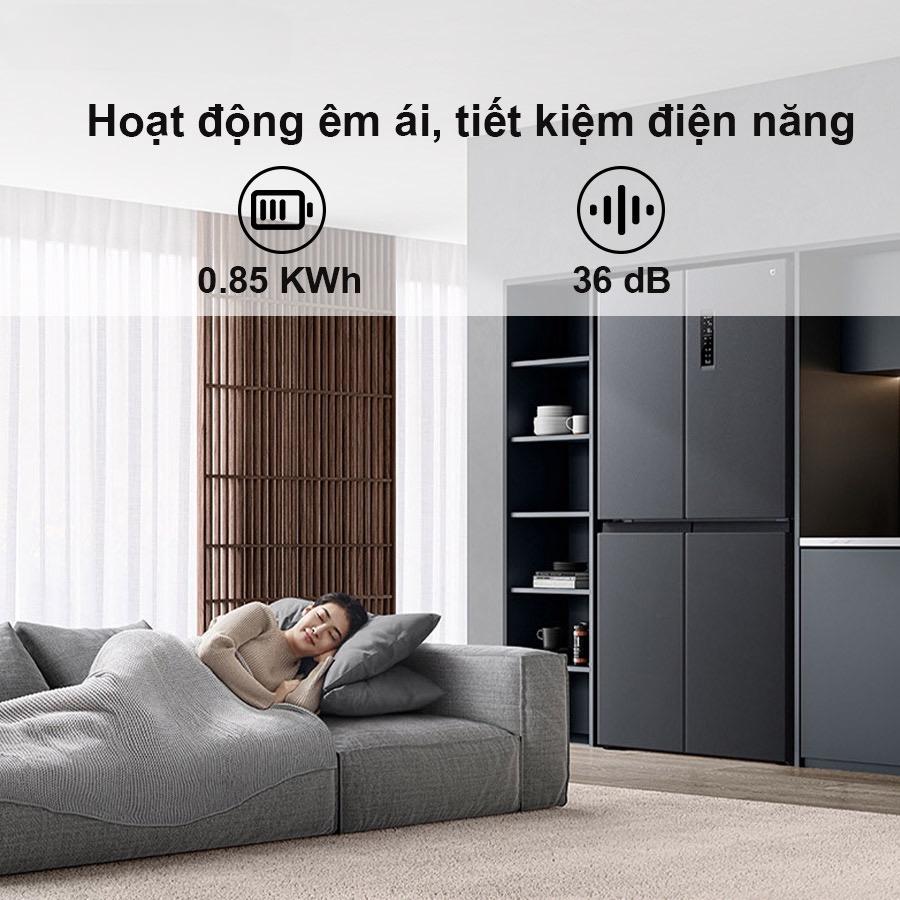 Tủ lạnh Xiaomi Mijia 430L 4 cánh – Có ngăn đông mềm, kháng khuẩn