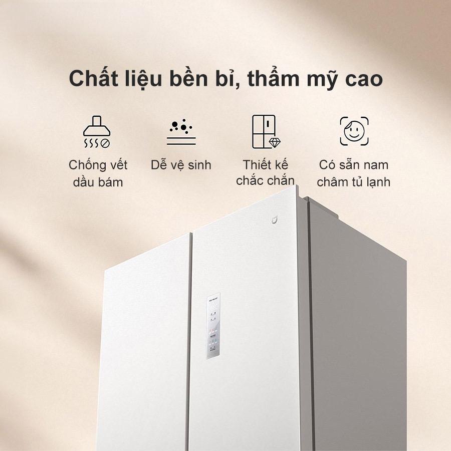 Tủ lạnh Xiaomi Mijia 508L 4 cánh – Thiết kế âm tường, Kết nối App