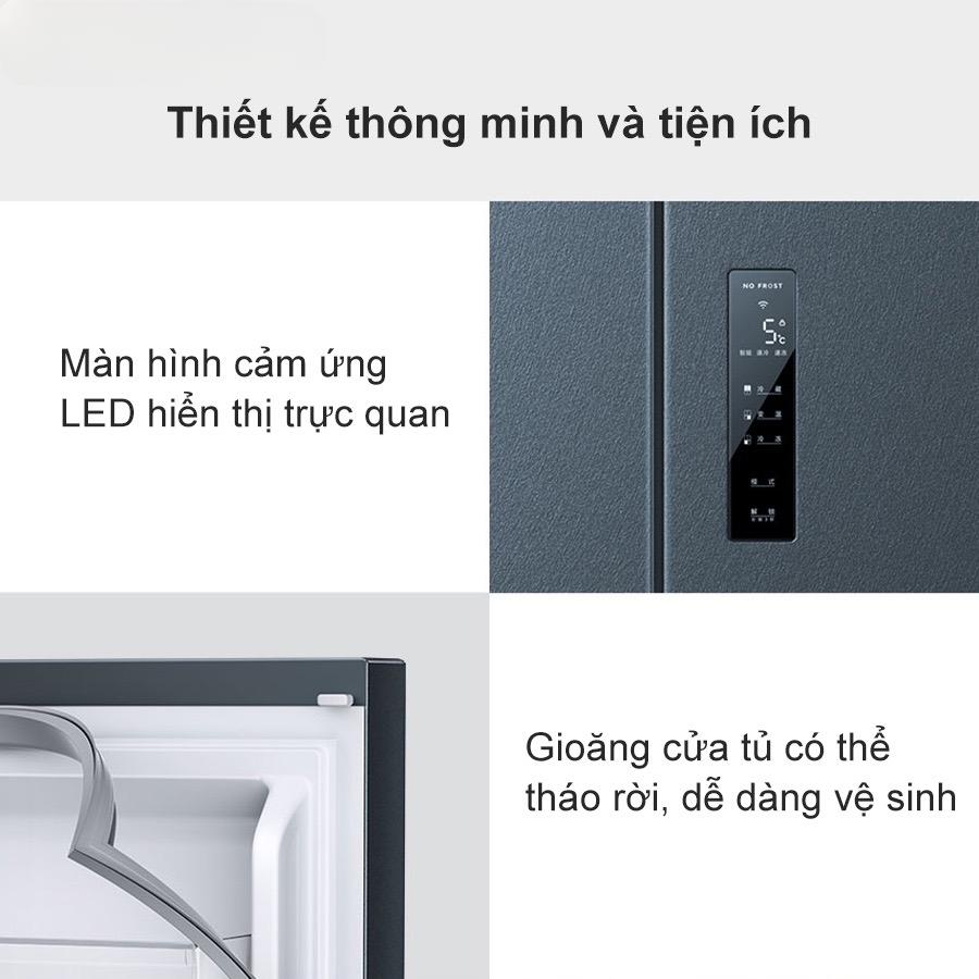 Tủ lạnh Xiaomi Mijia 606L 4 cánh – Cấp đông nhanh, tiết kiệm điện