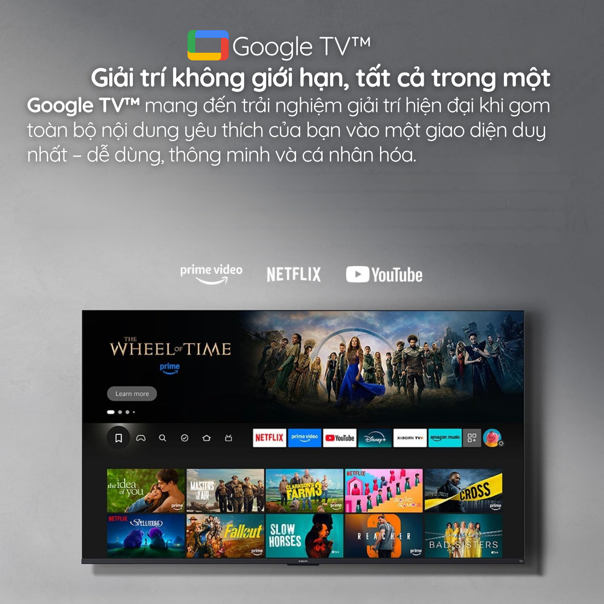 Google TV™ - Giải trí không giới hạn, tất cả trong một