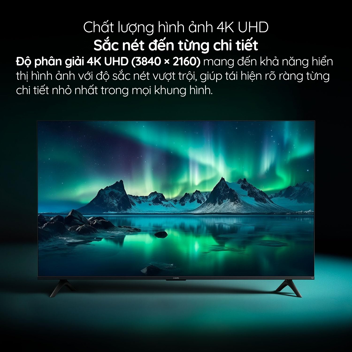 Màn hình 4K HDR - Sắc nét trên kích thước lớn