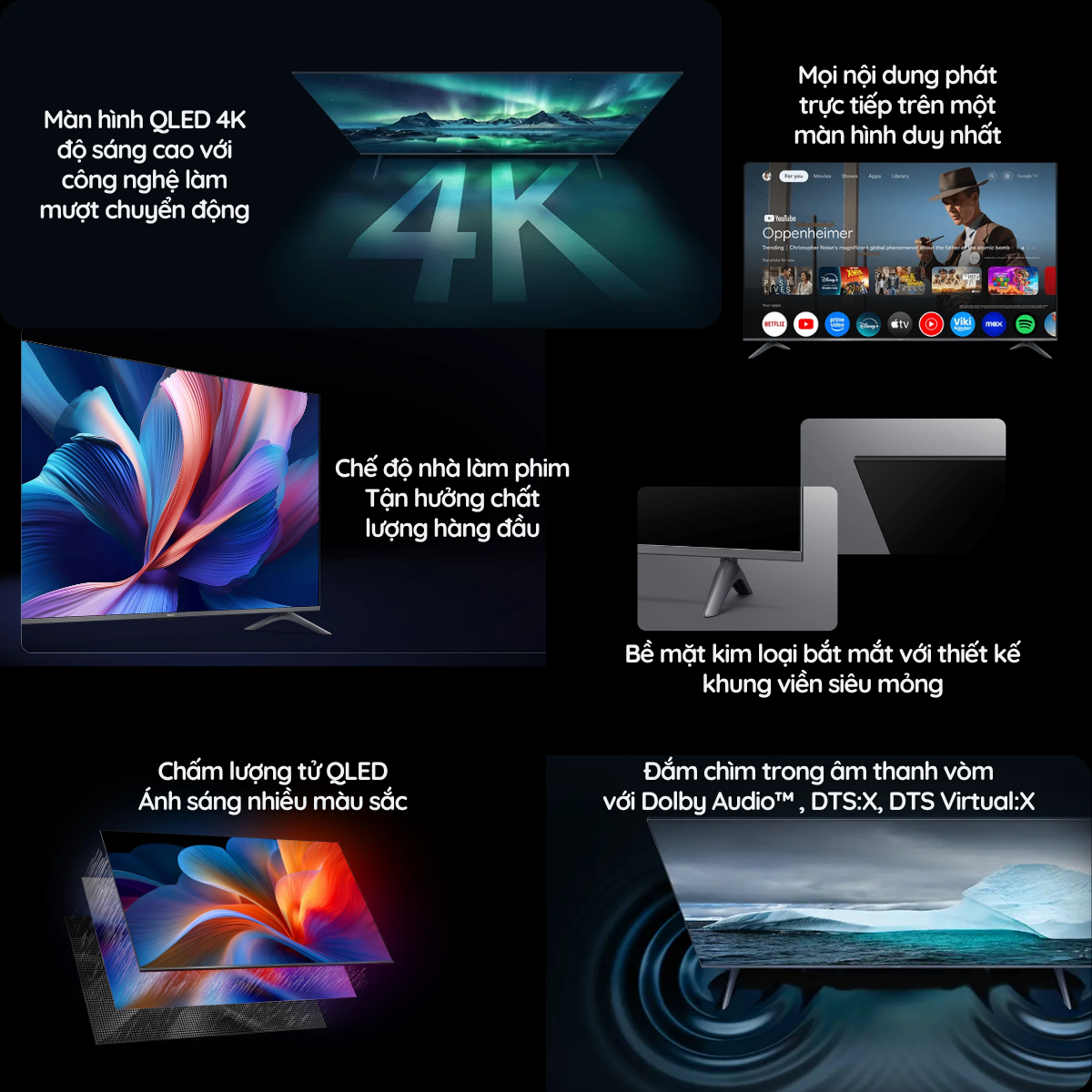 Google Tivi Xiaomi A Pro QLED 4K 43'' 2026 Giới thiệu tổng quan Xiaomi TV A Pro 43 2026