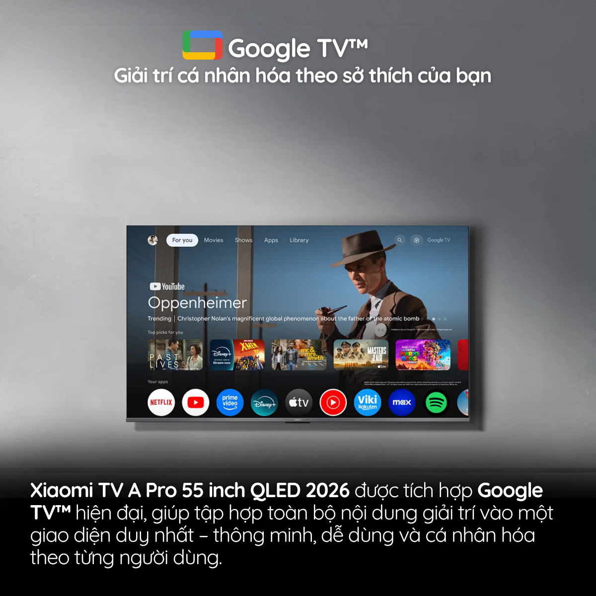 Google TV - Thông minh & cá nhân hóa
