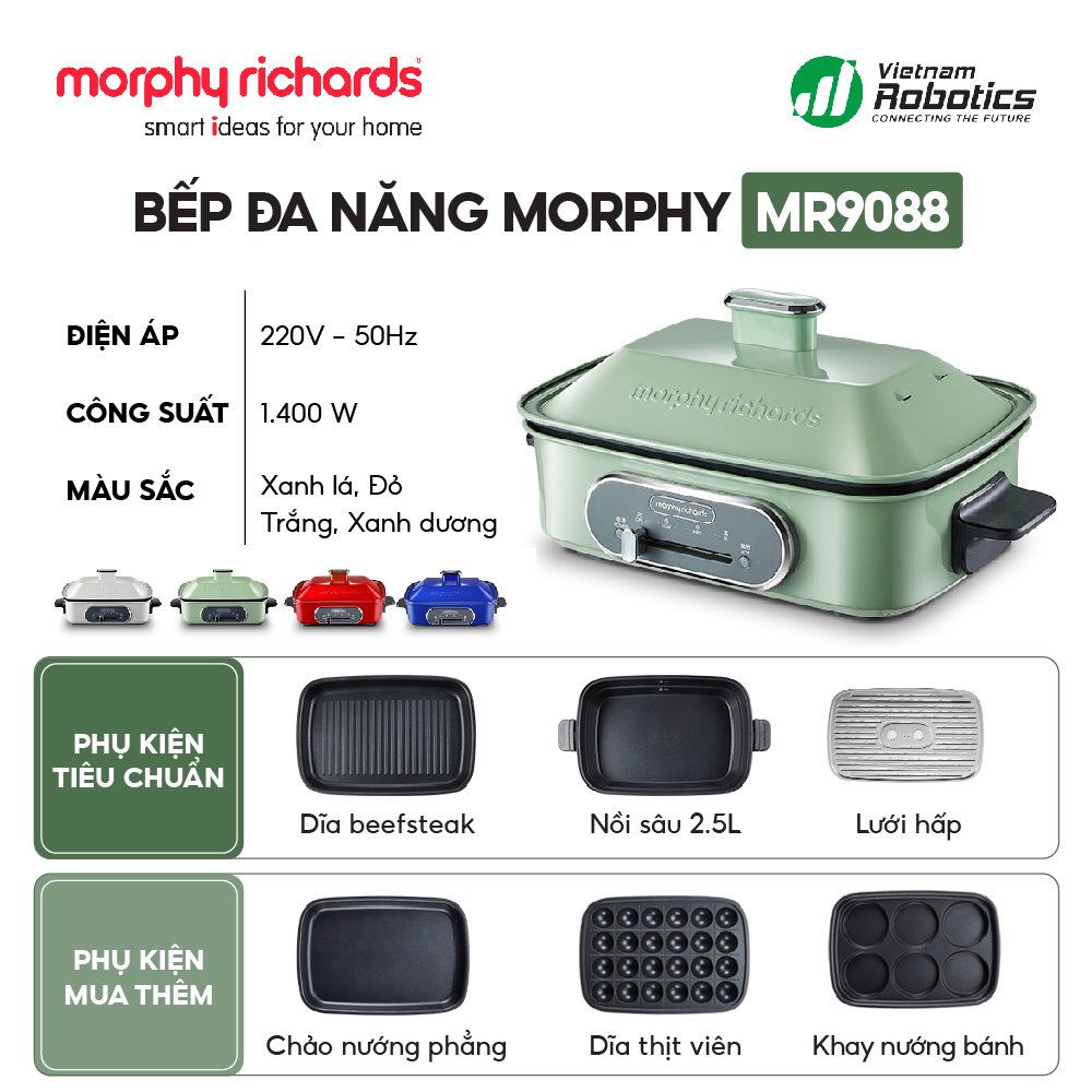 Nồi Lẩu Điện Đa Năng Tất Cả Trong Một Morphy Richards MR9088