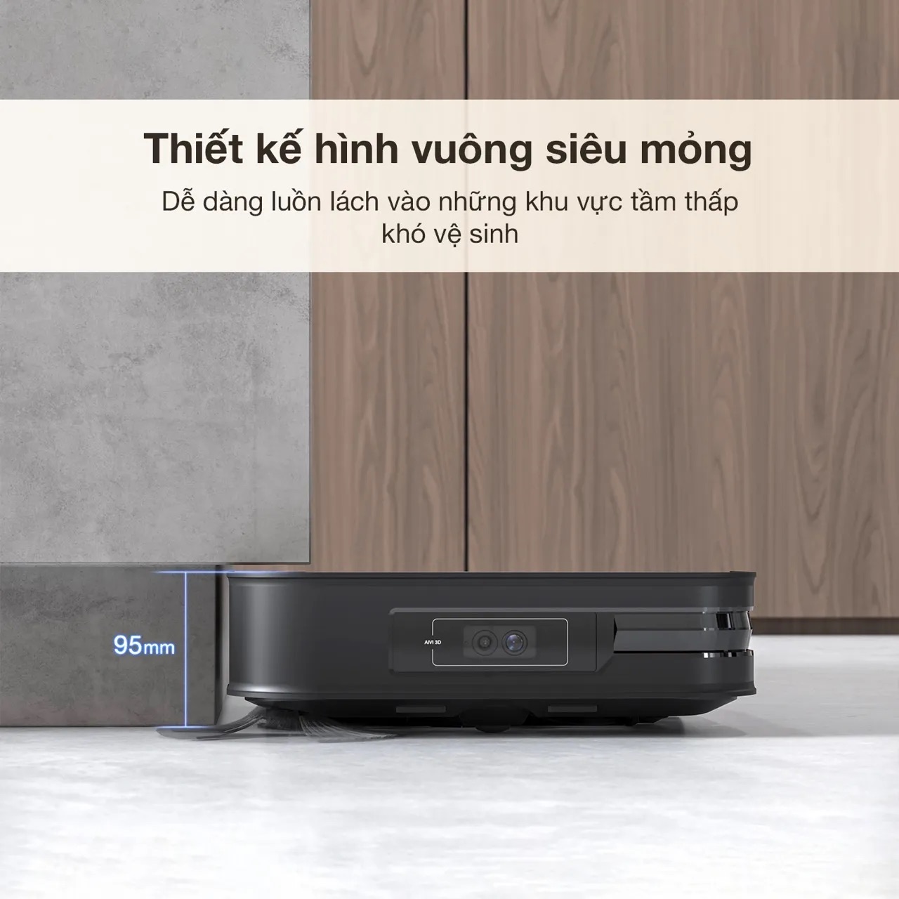 Robot hút bụi lau nhà Ecovacs Deebot X2 OMNI COMBO - Bản Quốc Tế