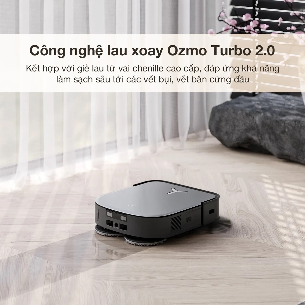 Robot hút bụi lau nhà Ecovacs Deebot X2 OMNI COMBO - Bản Quốc Tế