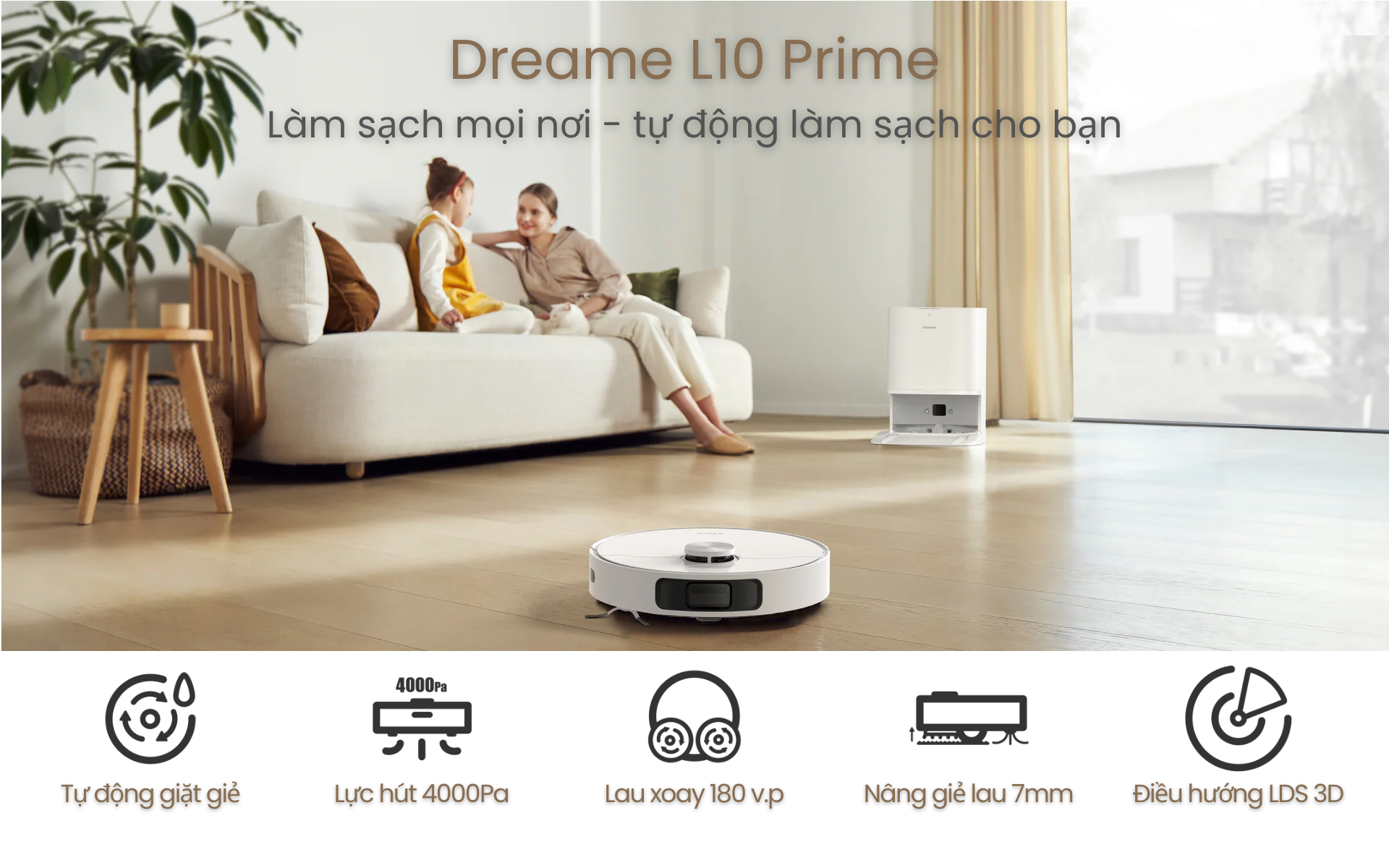 Dreame L10 Prime - Bảo hành 2 Năm