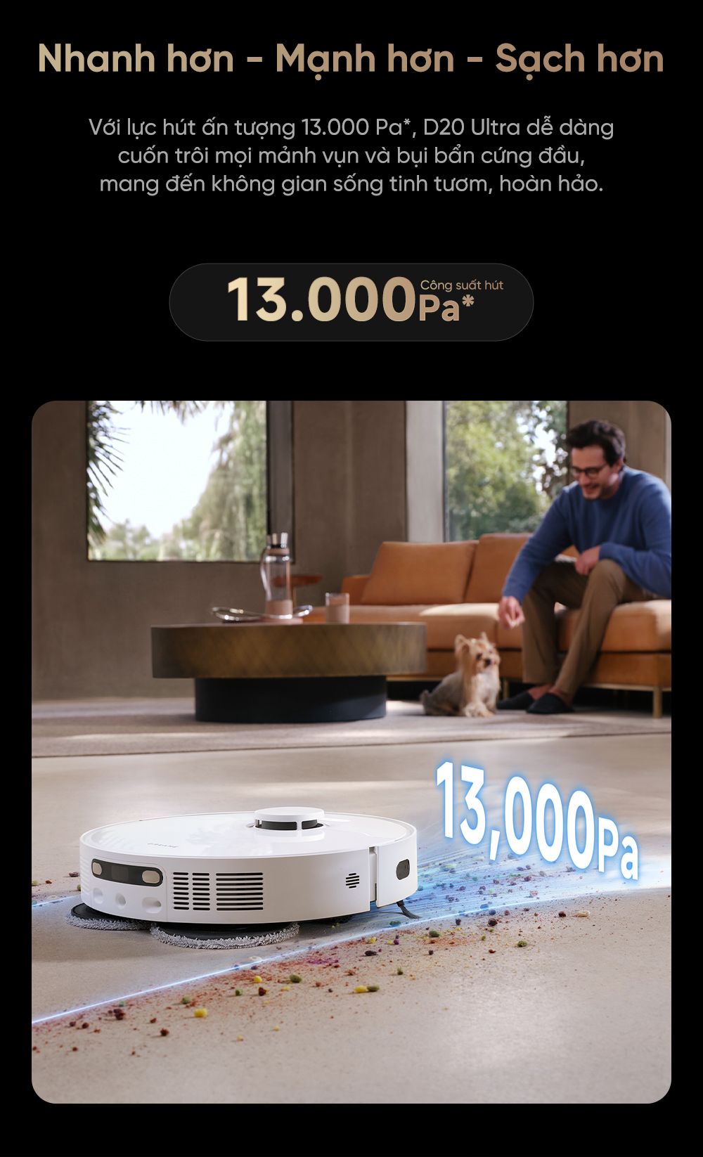 Dreame D20 Ultra - Bảo Hành 2 Năm