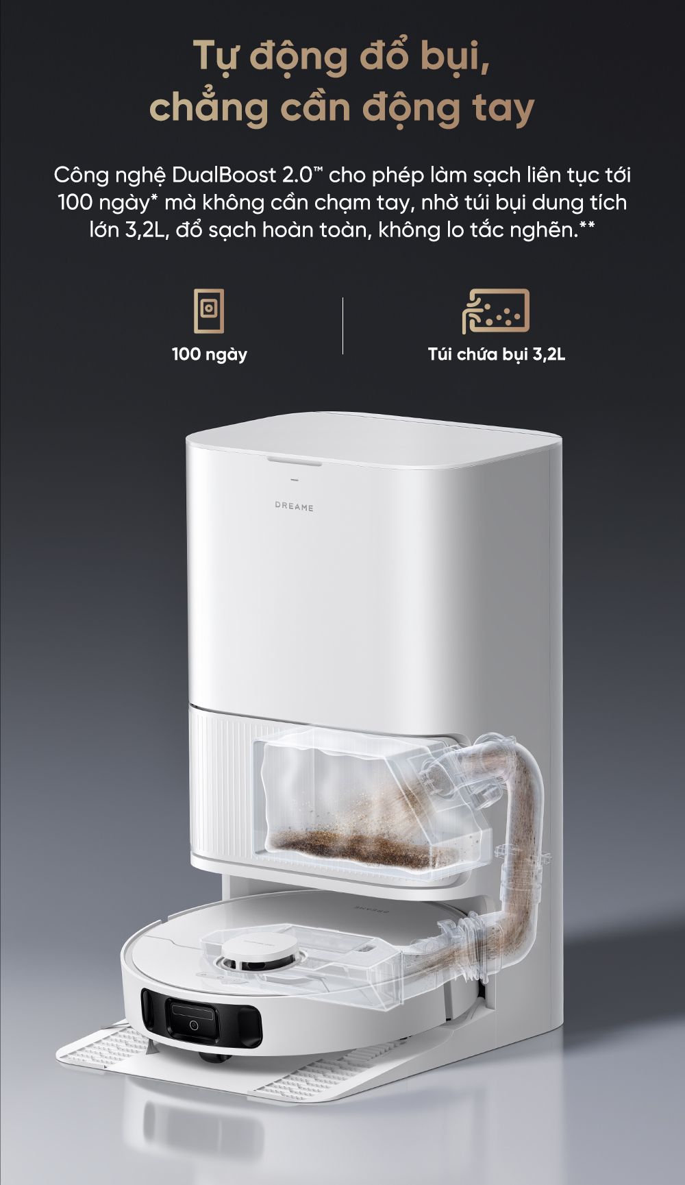 Dreame D20 Ultra - Bảo Hành 2 Năm