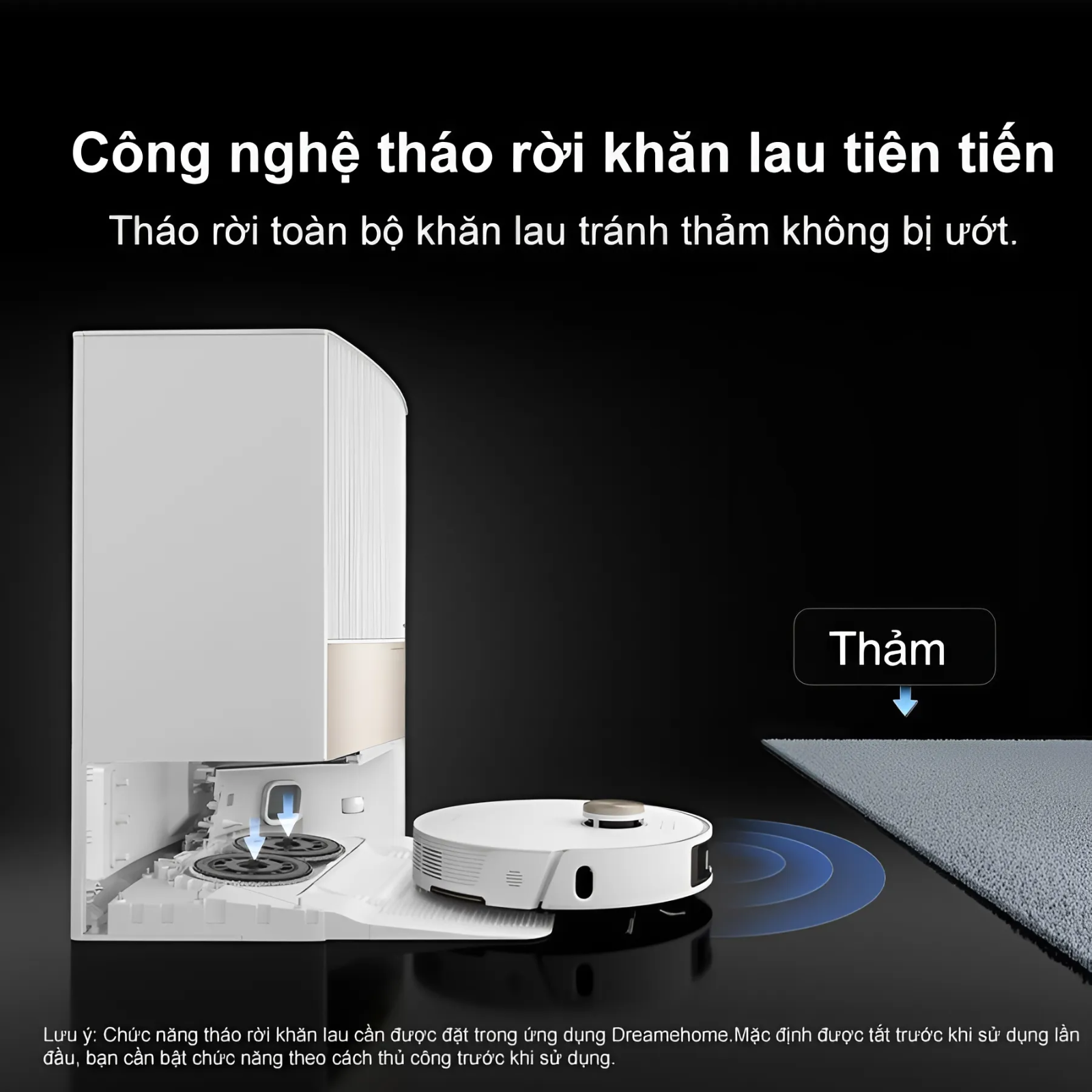 Robot Hút Bụi Lau Nhà Dreame L20 Ultra