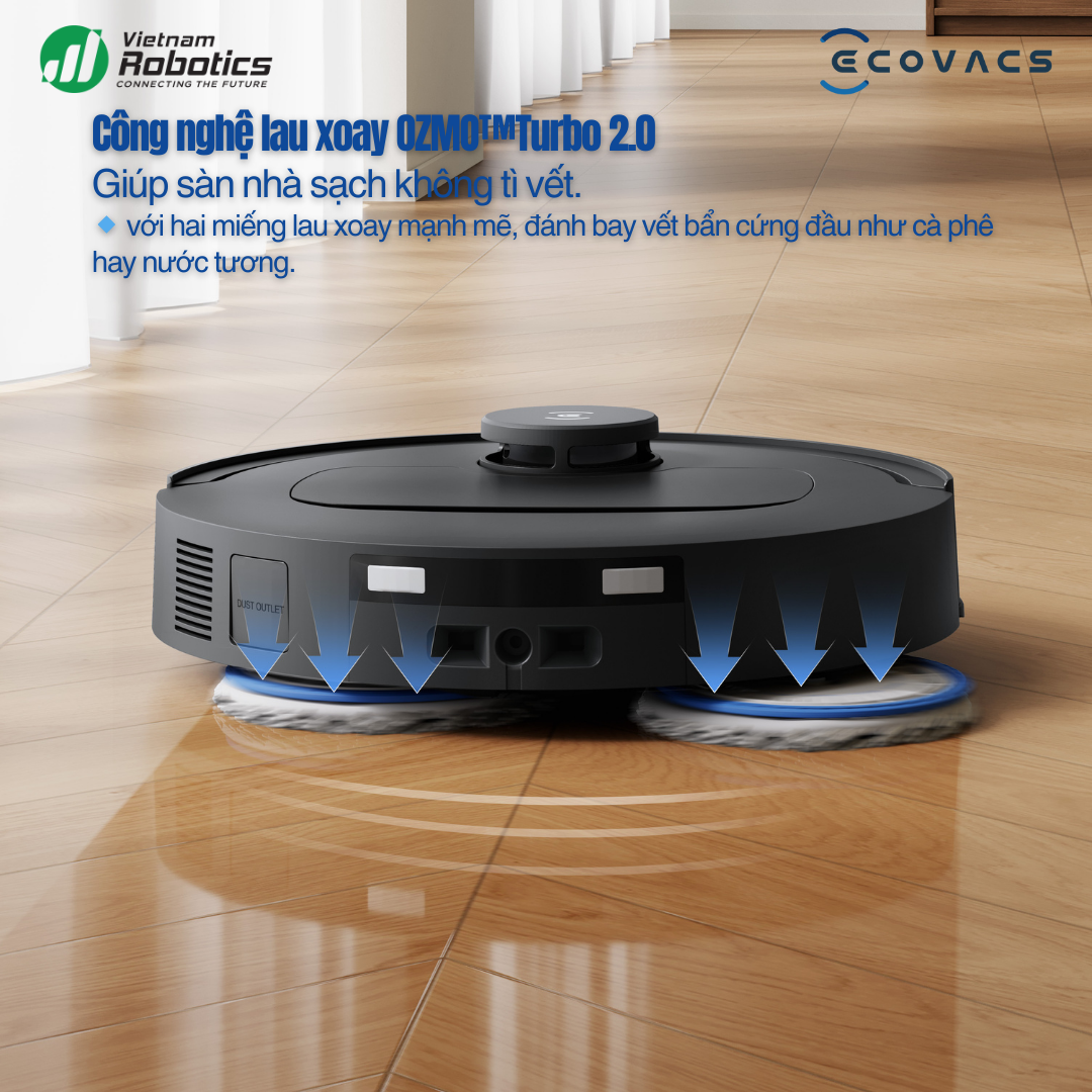 Robot hút bụi lau nhà Ecovacs Deebot T30C 2026