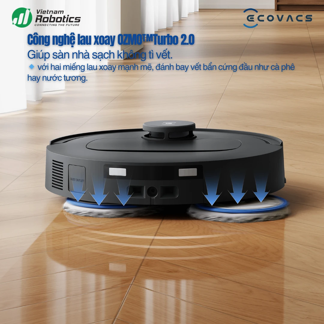 Robot hút bụi lau nhà Ecovacs Deebot T30C 2026