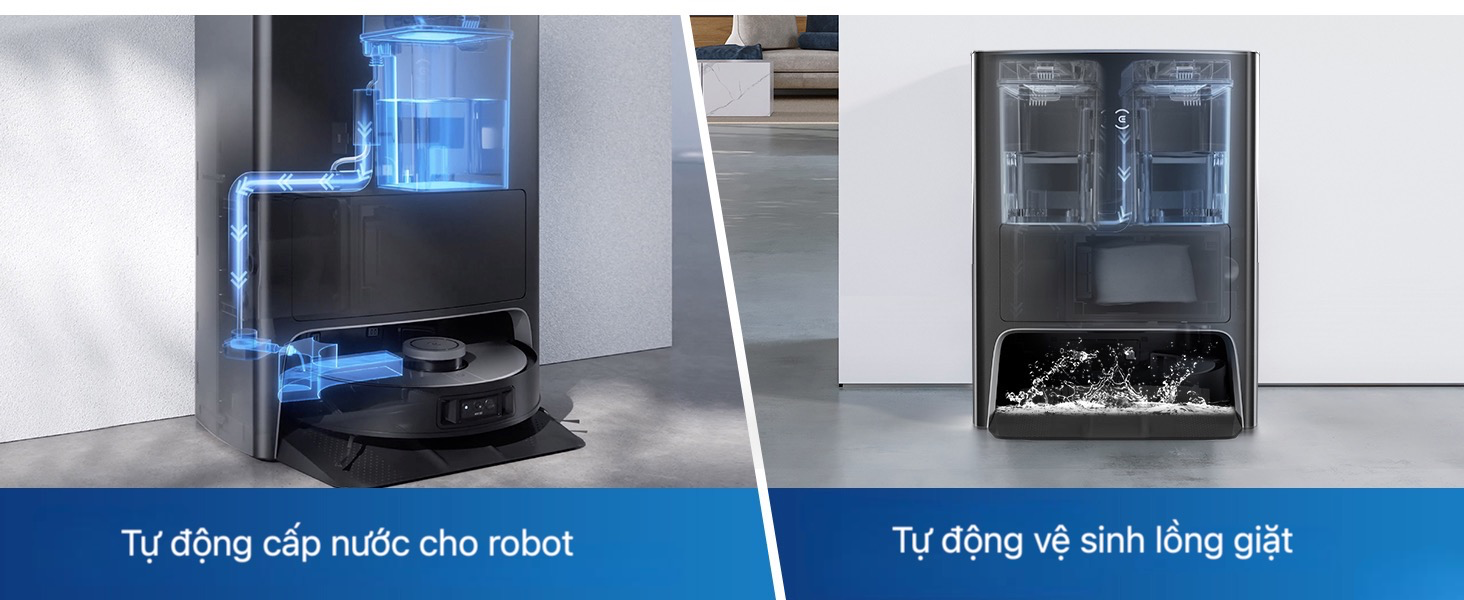 Robot Hút Bụi Lau Nhà Ecovacs Deebot X1 Omni – Bản Quốc Tế