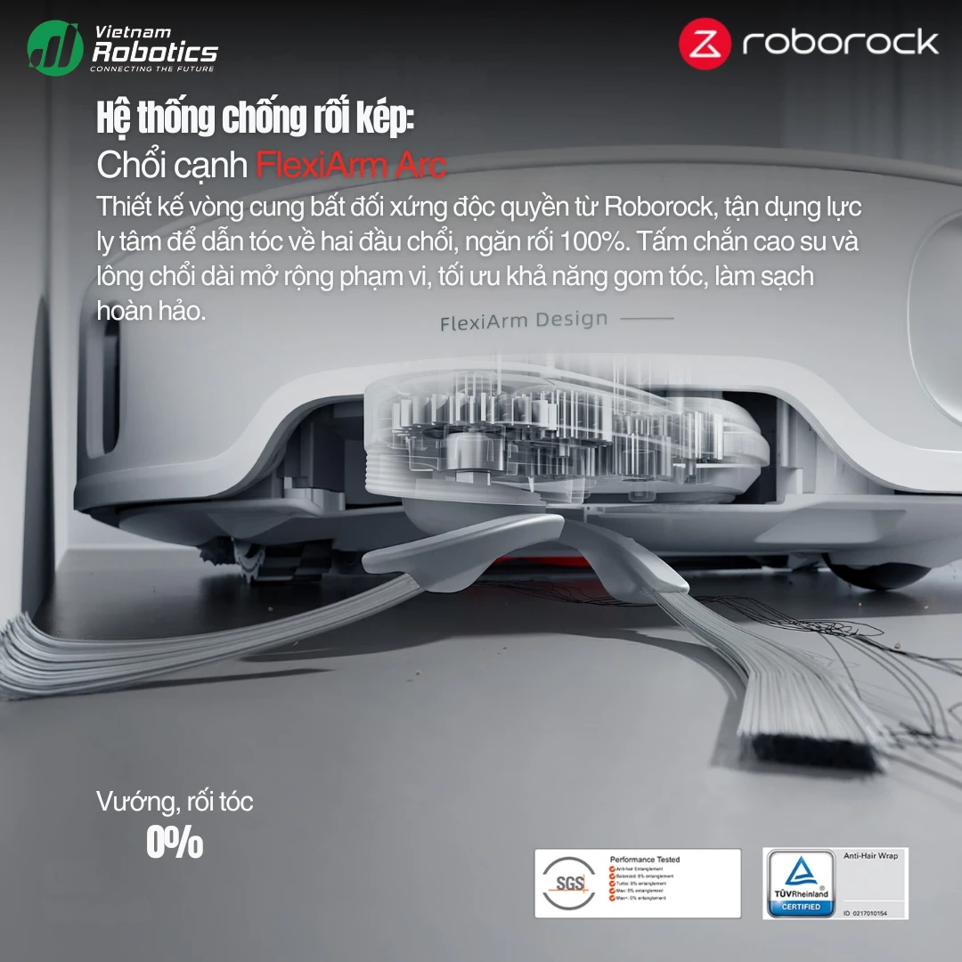 Robot hút bụi lau nhà Roborock Q Revo Edge T