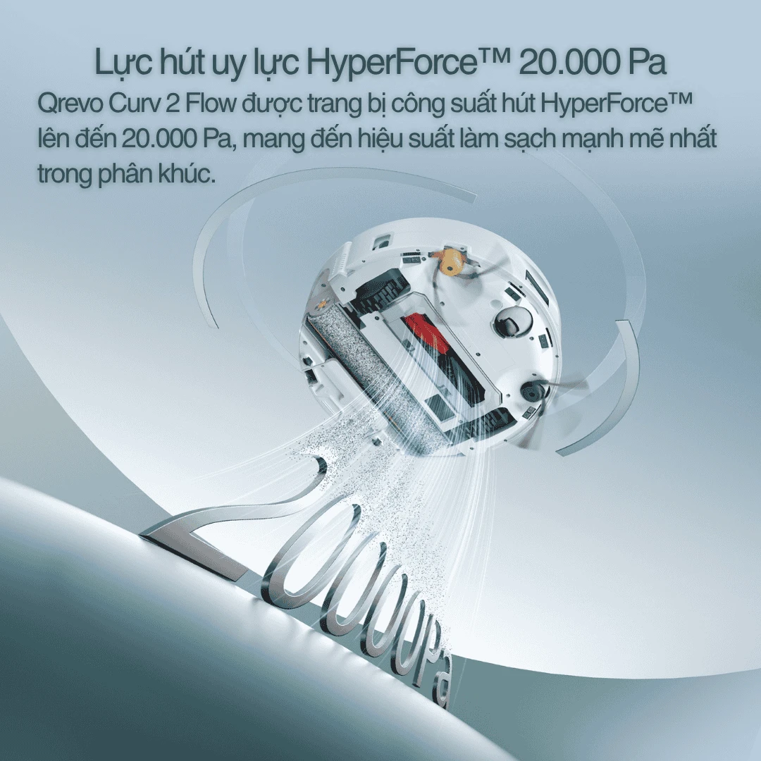 Roborock Qrevo Curv 2 Flow – Bảo Hành 2 Năm
