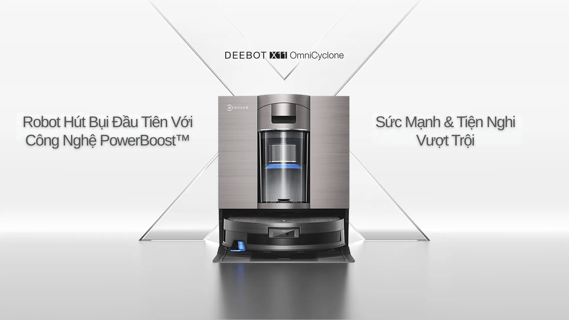 ECOVACS DEEBOT X11 OMNI-CYCLONE 
