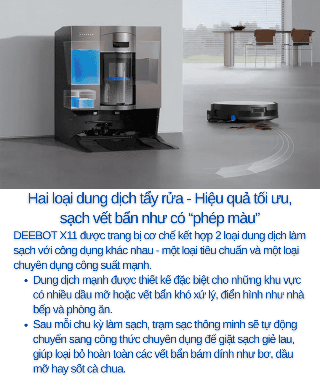 ECOVACS DEEBOT X11 OMNI-CYCLONE 