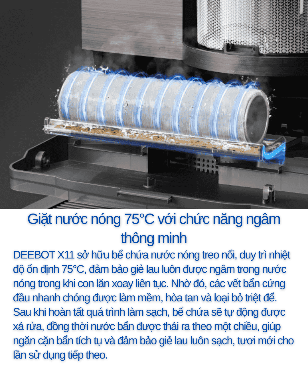 ECOVACS DEEBOT X11 OMNI-CYCLONE 
