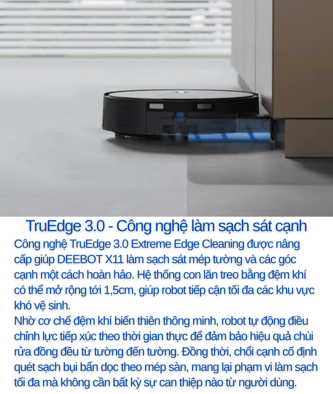 ECOVACS DEEBOT X11 OMNI-CYCLONE 