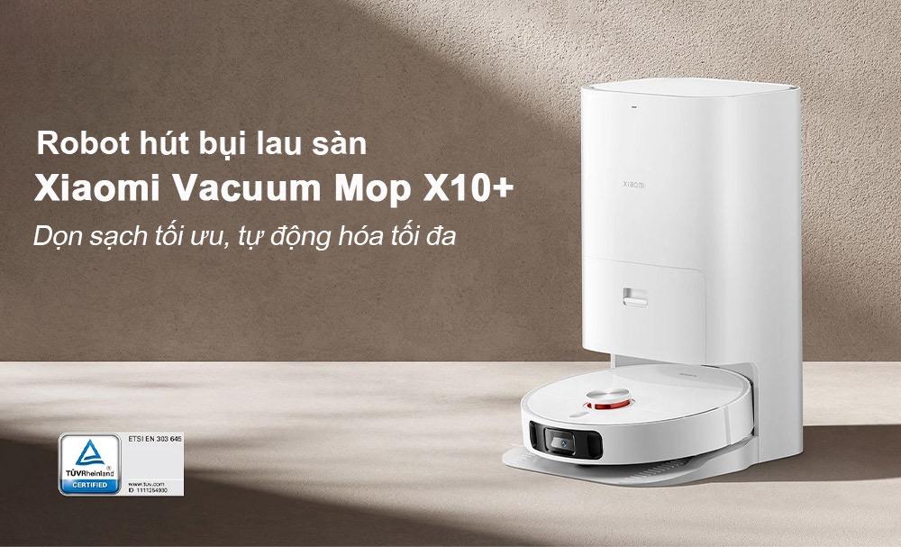 Robot hút bụi lau nhà thông minh Xiaomi Vacuum X10 Plus