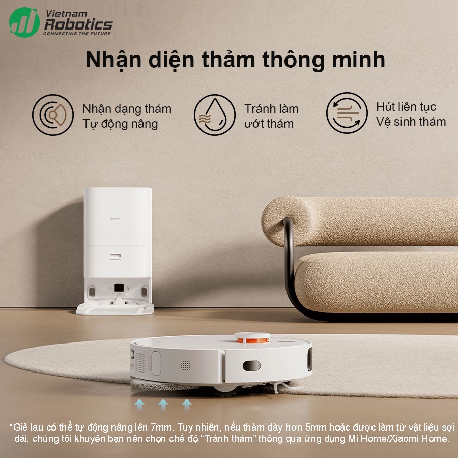 Robot hút bụi lau nhà thông minh Xiaomi Vacuum X10 Plus