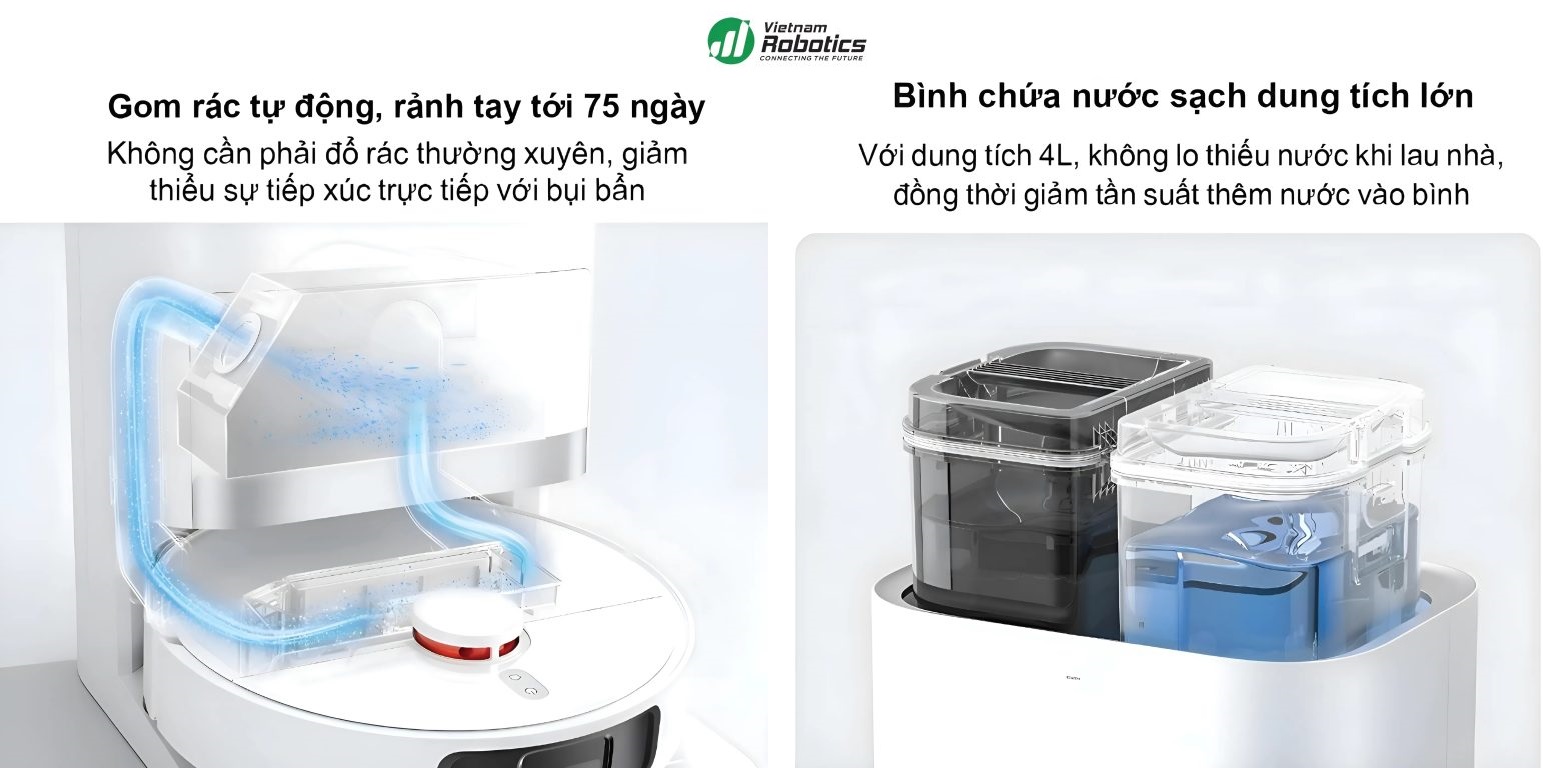 Robot hút bụi lau nhà Xiaomi Vacuum X20+ (X20 Plus) – Bản Quốc Tế