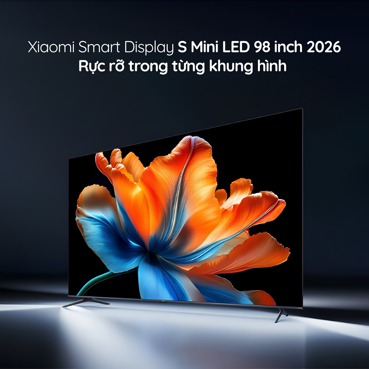Xiaomi Smart Display S Mini LED 98 inch (2026) – Siêu TV màn hình lớn, công nghệ Mini LED đỉnh cao