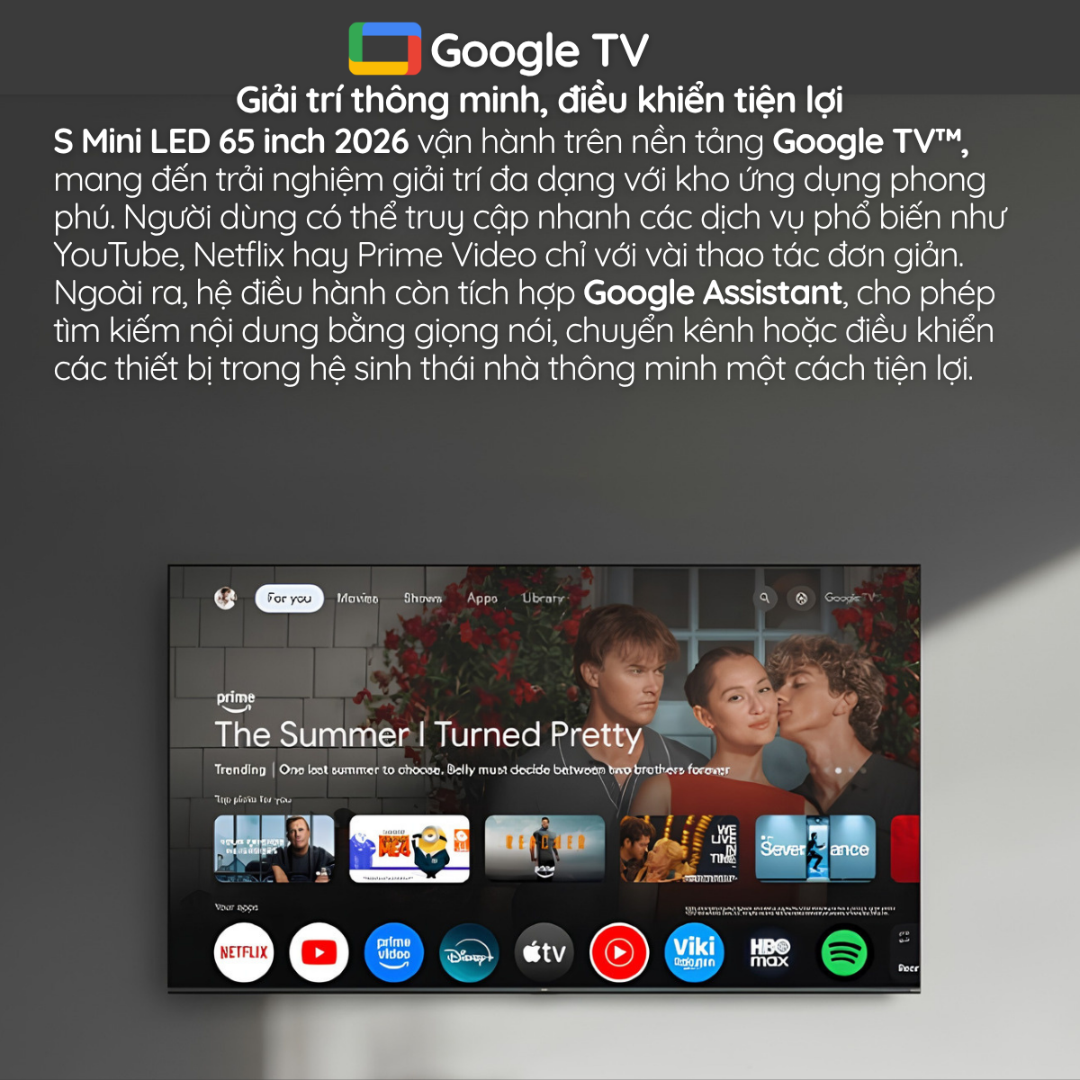 Xiaomi TV S Mini LED 65 inch 2026 (L65MC-SSEA) - Bản QT - BH 24 Th