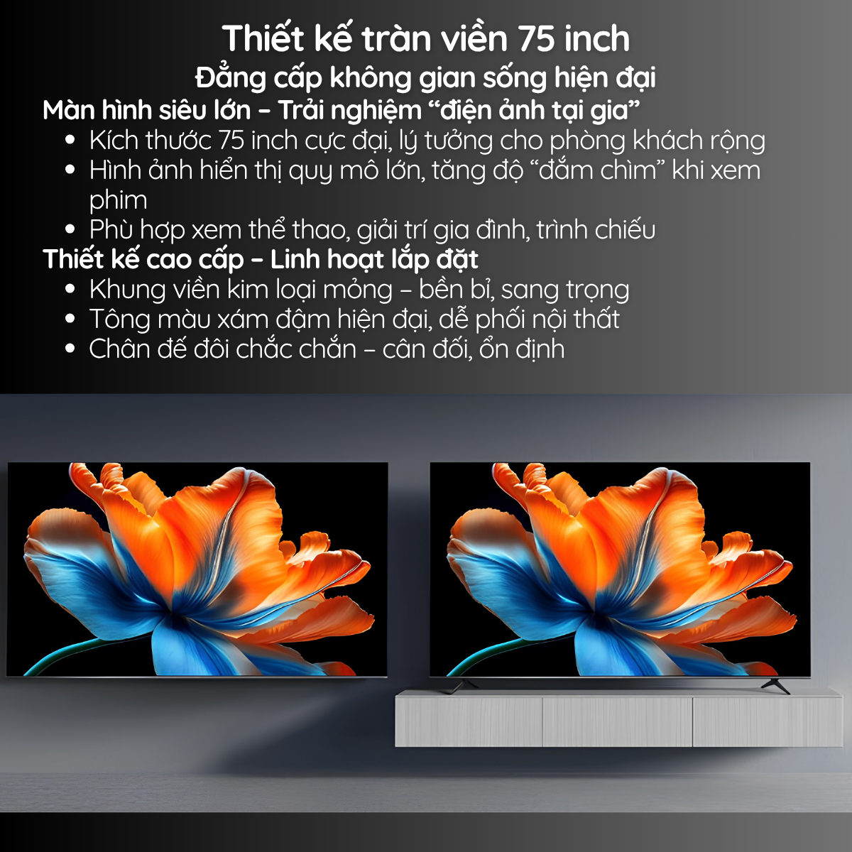 Xiaomi hướng tới phong cách minimalist – sang trọng – công nghệ.