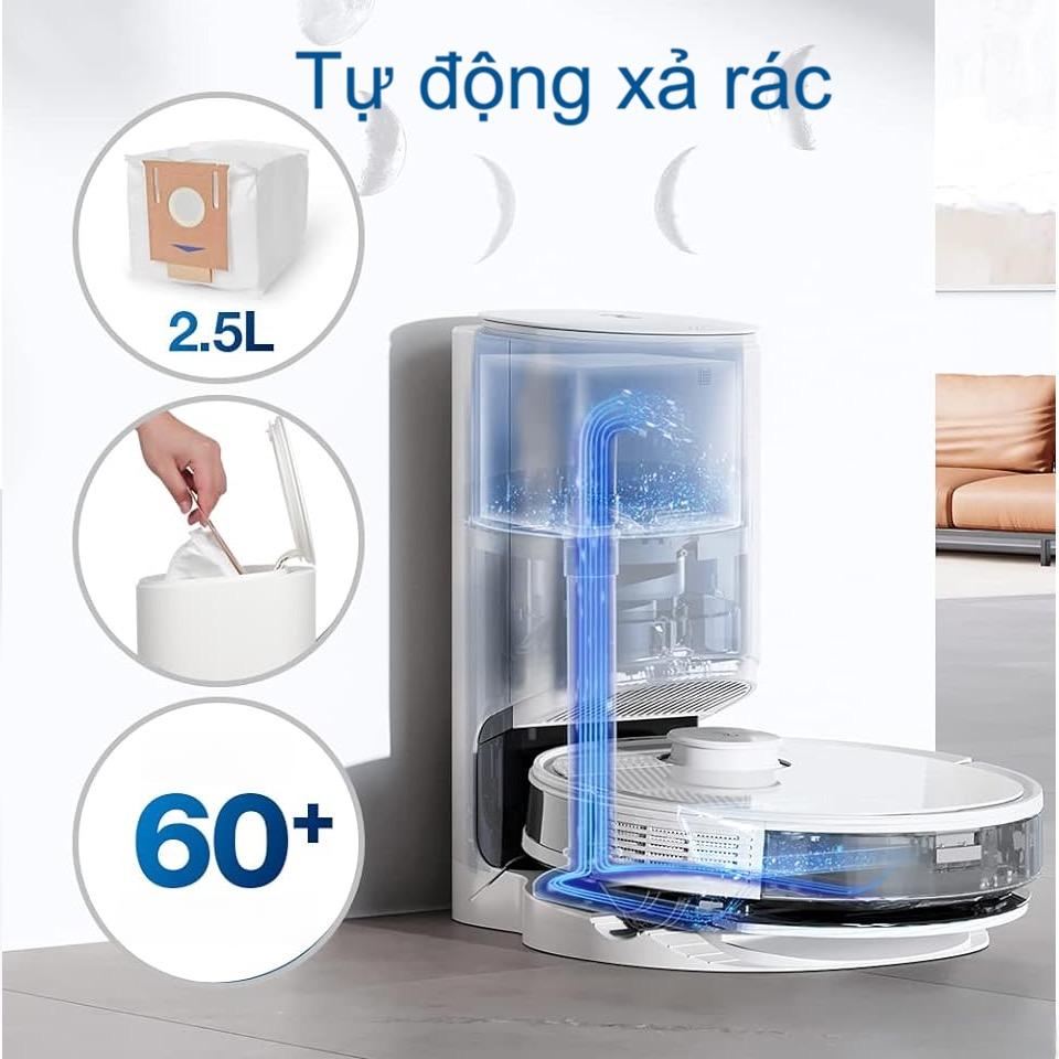 Robot hút bụi lau nhà thông minh Ecovacs Deebot N8