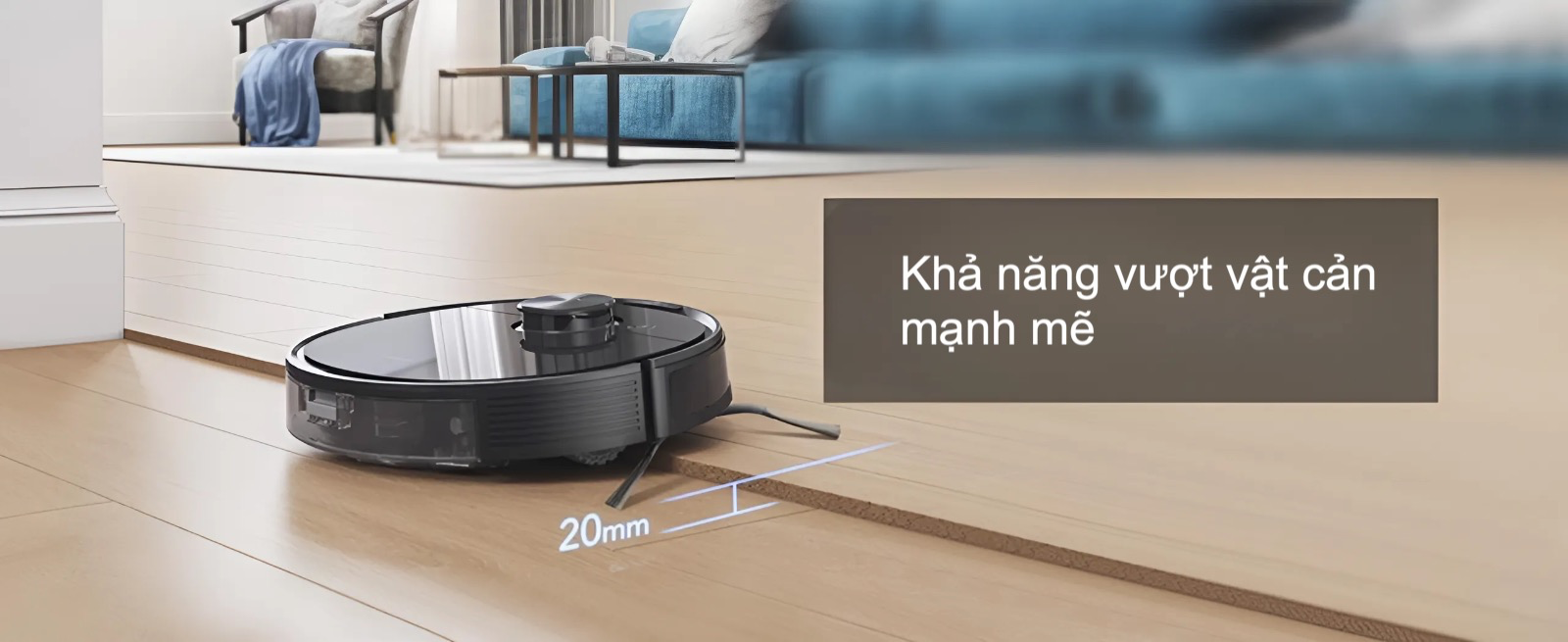 Robot hút bụi lau nhà Ecovacs Deebot NEO - bảo hành 24 tháng