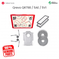 Hộp phụ kiện Qrevo 798/5AE/5V1 (2 giẻ lau, 1 túi rác, 2 lọc, 2 chổi ven)