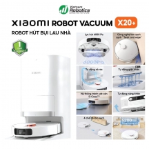 Robot hút bụi lau nhà Xiaomi Vacuum X20 Plus – Bản Quốc Tế