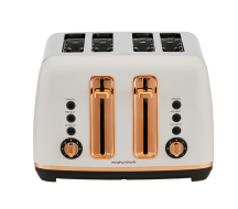 Máy nướng bánh mì 4 lát Morphy Richards Ascend Rose Gold