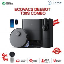 Robot hút bụi lau nhà Ecovacs Deebot T30S Combo - Bản Quốc Tế