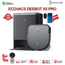 Robot hút bụi lau nhà Ecovacs Deebot X5 Pro Omni – Bản Quốc Tế