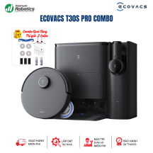  Robot Hút Bụi Lau Nhà Ecovacs T30S Pro Combo - Bảo Hành 24Th