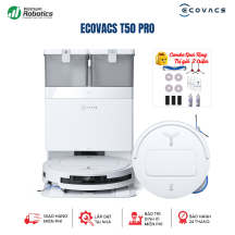  Robot Hút Bụi Lau Nhà Ecovacs T50 Pro Omni - Bảo Hành 24Th