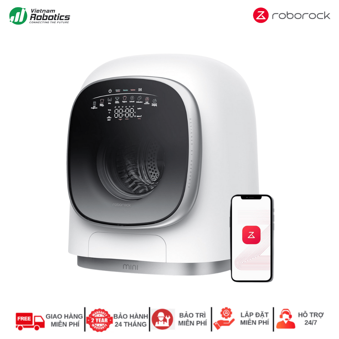 Máy Giặt Sấy Mini Roborock Zeo Mini