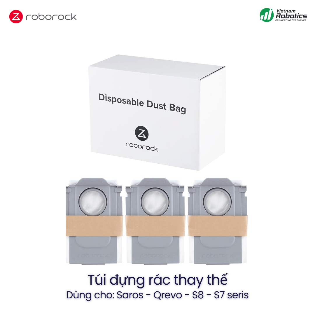 Túi đựng rác Roborock Saros - Qrevo - S8 - S7 seris