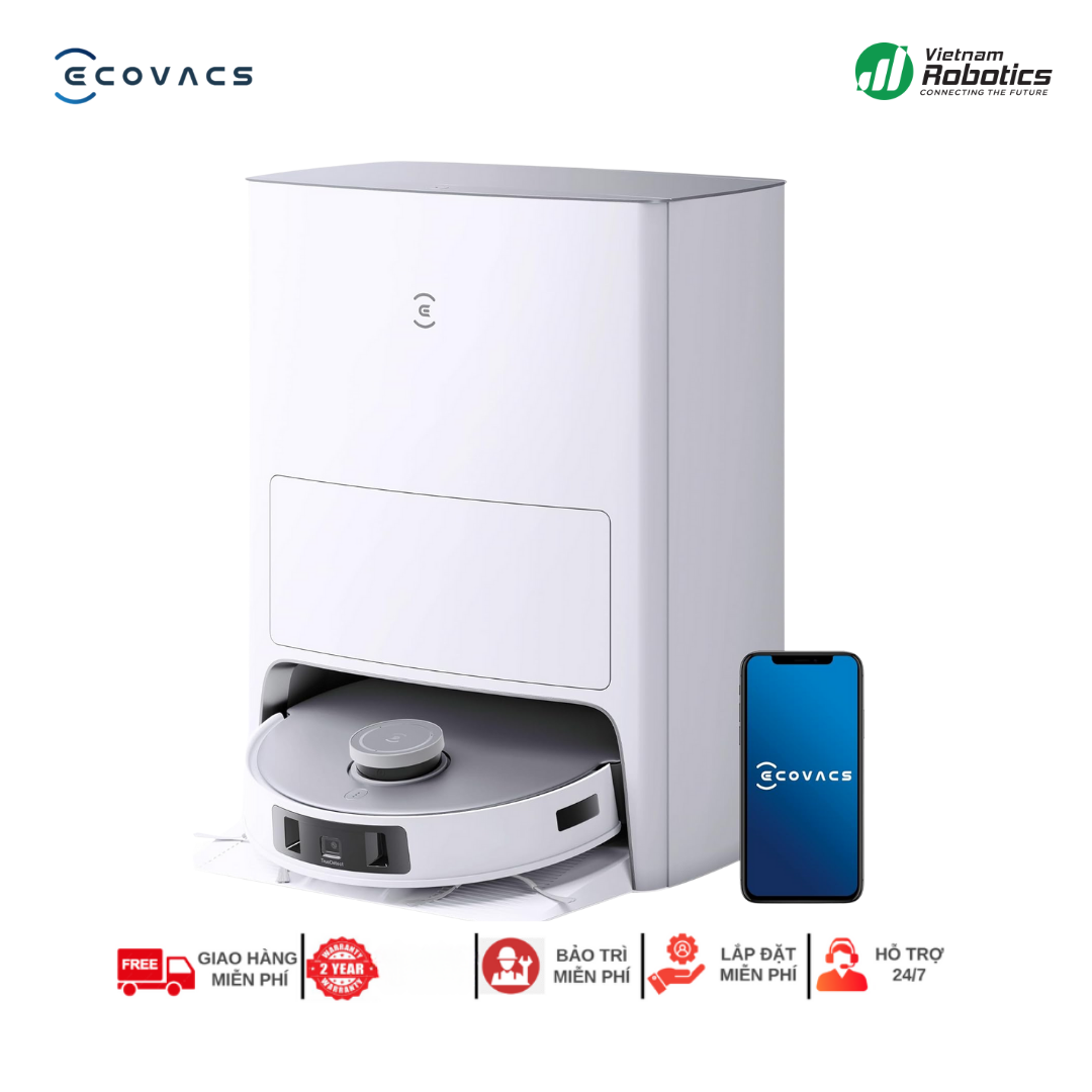  Robot Hút Bụi Lau Nhà Ecovacs Deebot T20 Omni - Bảo Hành 12Th