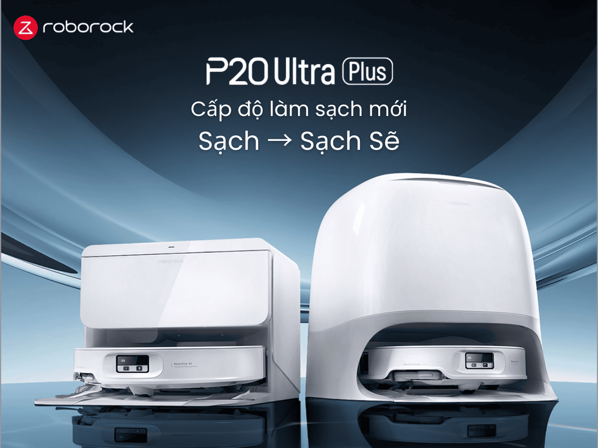 Roborock Qrevo Curv 2 Pro – Cấp độ làm sạch mới: Sạch → Sạch Sẽ