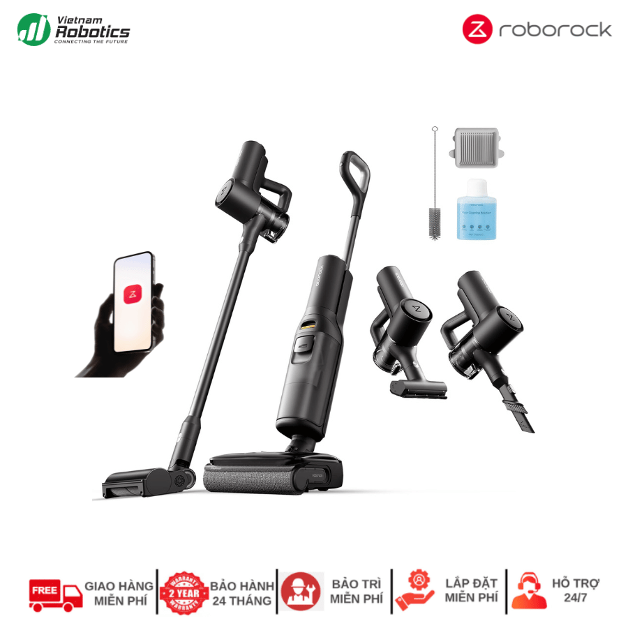 Máy hút bụi lau nhà Roborock F25 ACE Combo