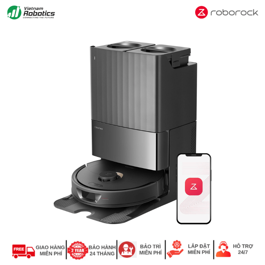  Robot Hút Bụi Lau Nhà Roborock Q Revo - Bảo Hành 24Th